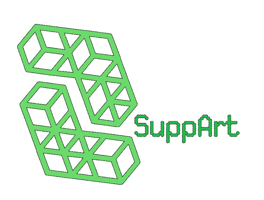 Suppart Logo Schwarz